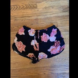 Forever 21 soft floral shorts